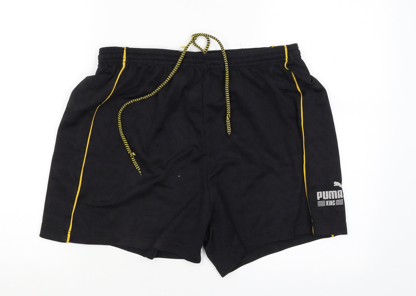 PUMA Mens Black   Sweat Shorts Size XL
