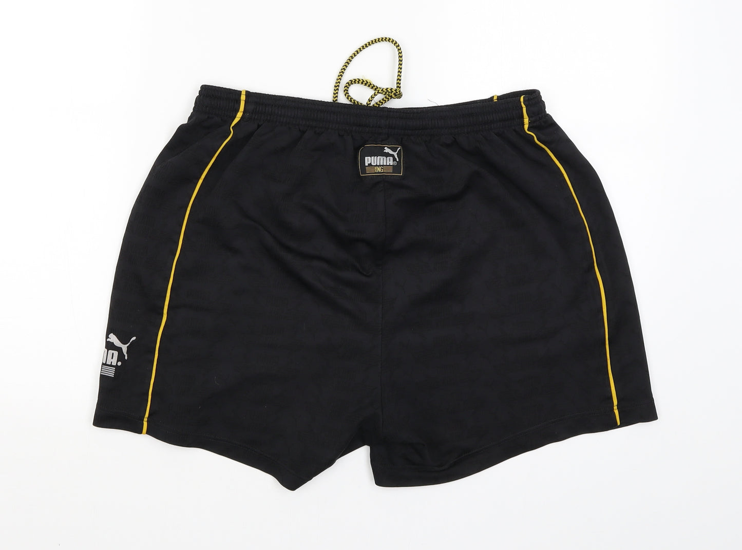 PUMA Mens Black   Sweat Shorts Size XL
