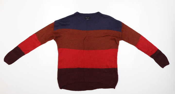 New Look Womens Multicoloured Striped  Pullover Jumper Size S