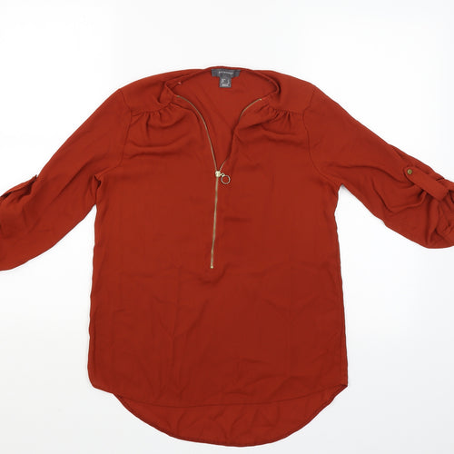 Primark Womens Beige   Basic Blouse Size 6