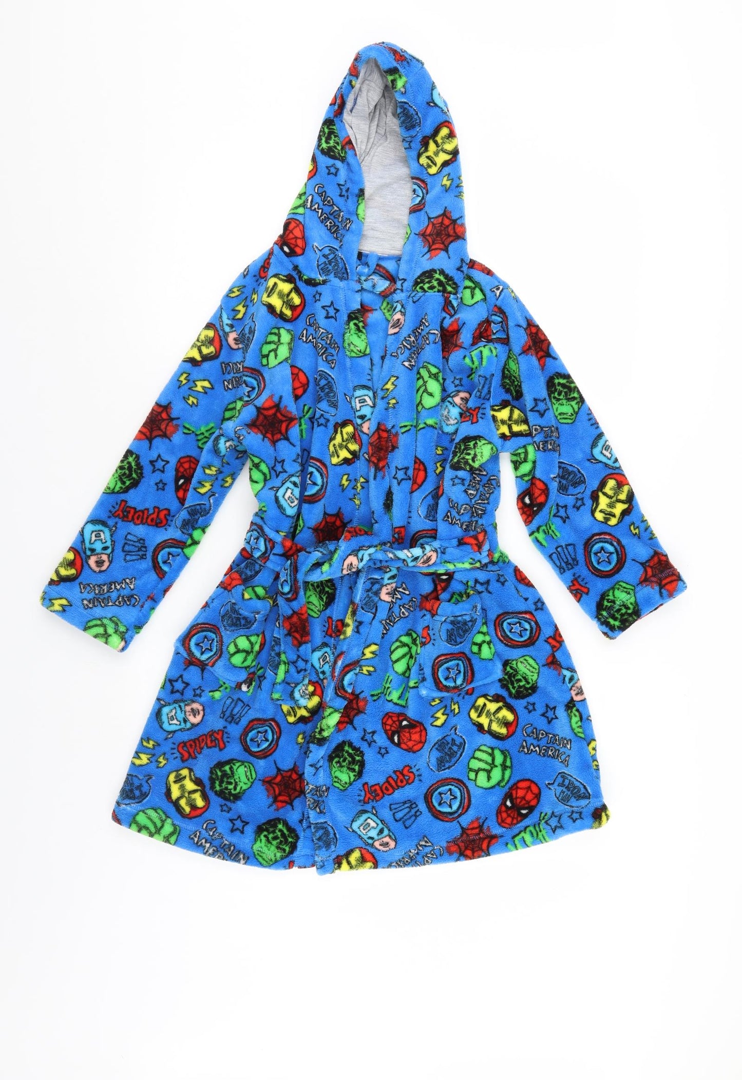 Marvel Boys Multicoloured    Dress Size 7-8 Years  - Dressing Gown