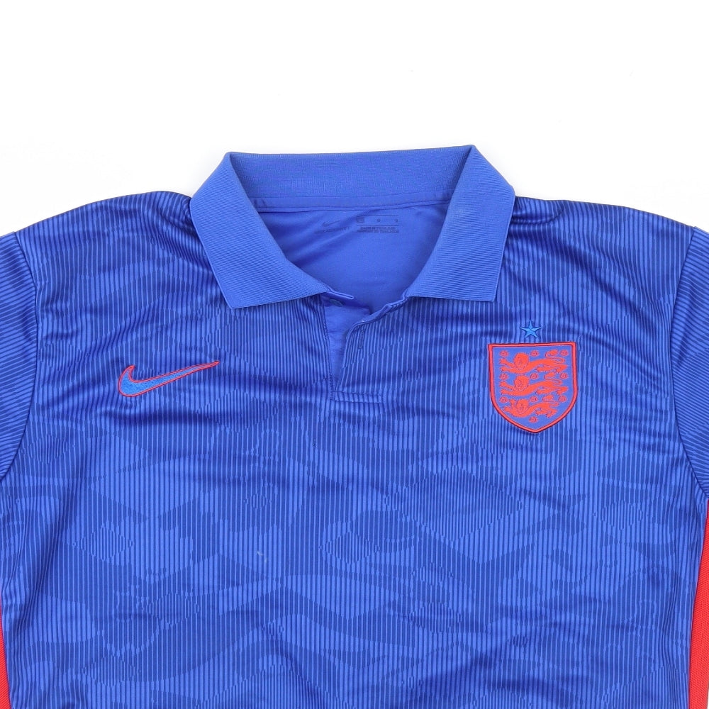 England FC Mens Blue   Basic Casual Size L  - England FC