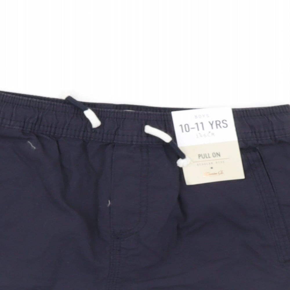 Denim & Co. Boys Blue   Chino Shorts Size 10-11 Years