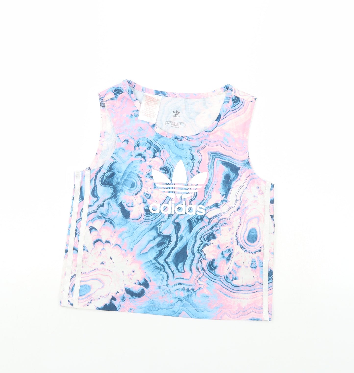 adidas Girls Multicoloured    Tank Size 12-13 Years  - running top