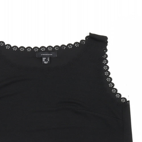 Atmosphere Womens Black   Basic Tank Size 14