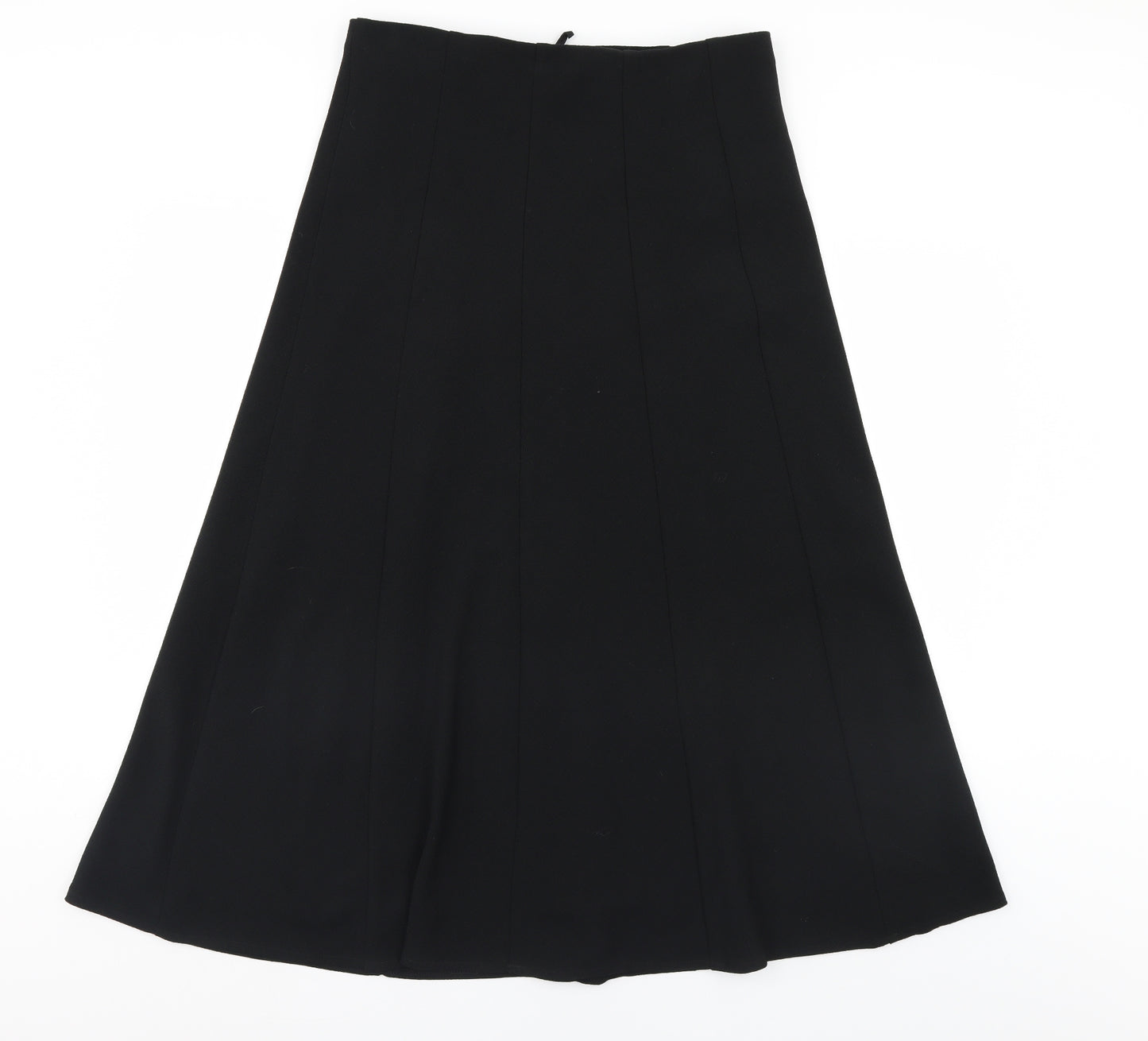 Marks and Spencer Womens Black   A-Line Skirt Size 14