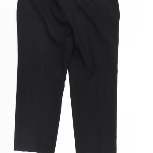 George Mens Black   Trousers  Size 32 L25 in