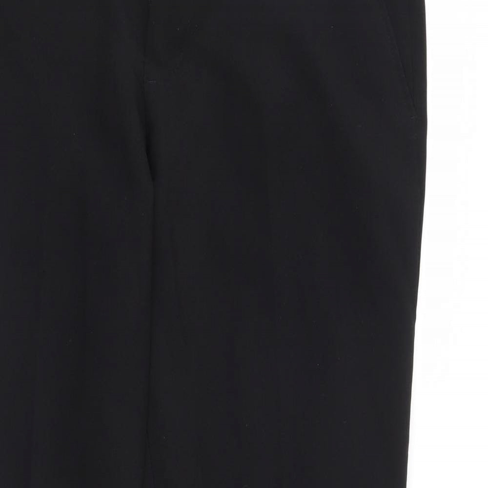 George Mens Black   Trousers  Size 32 L25 in