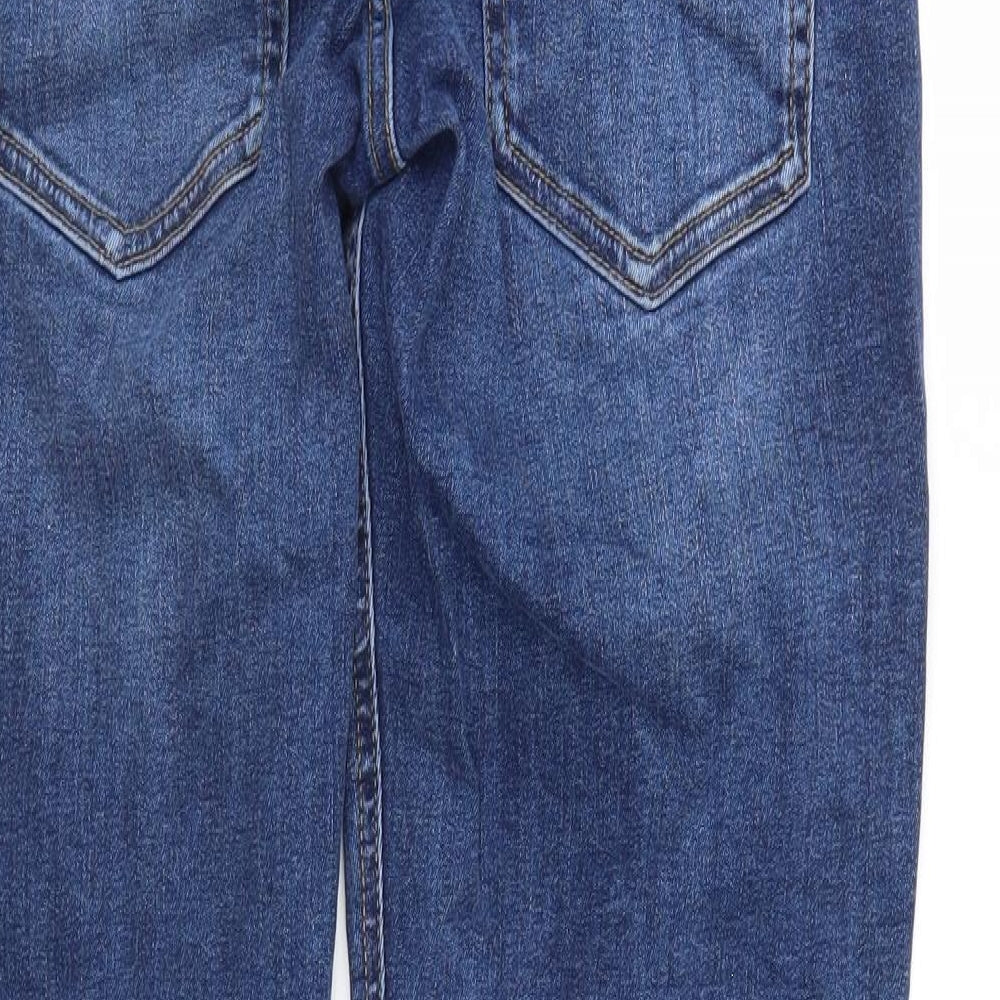 Preworn Mens Blue  Denim Straight Jeans Size 30 L27 in