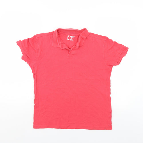 Pique Polo Mens Red    Polo Size S