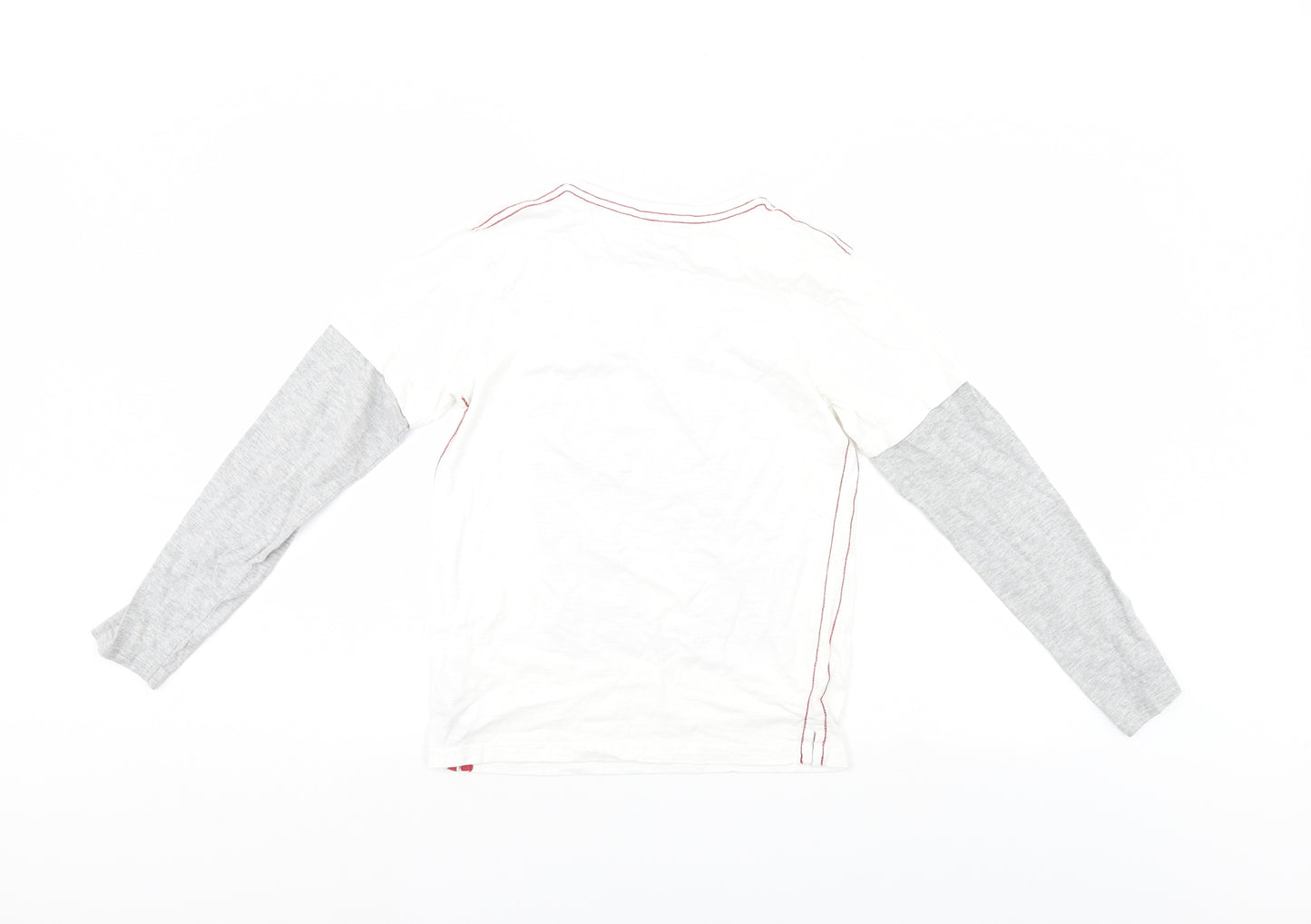 George Boys White   Basic Polo Size 13-14 Years
