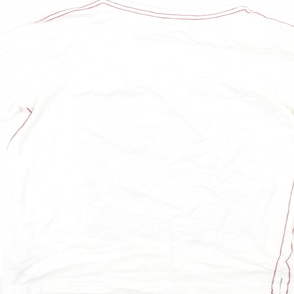 George Boys White   Basic Polo Size 13-14 Years