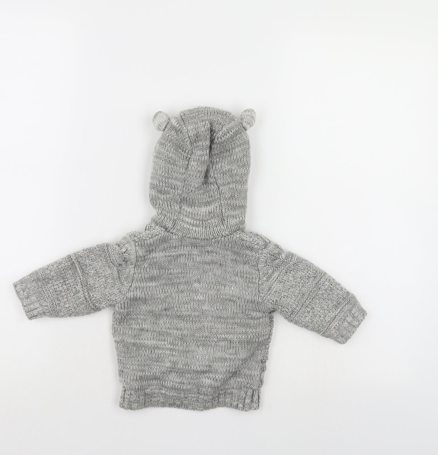 George Boys Grey   Jacket Coatigan Size 0-3 Months  - Winnie The Pooh