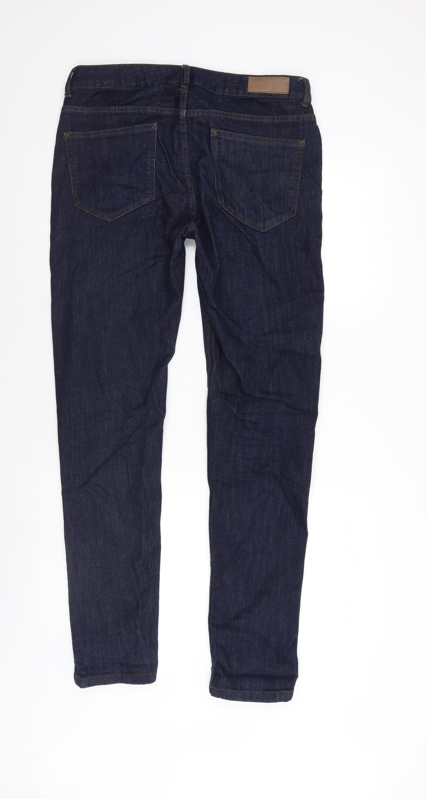 Denim & Co. Mens Blue  Denim Skinny Jeans Size 32 L32 in