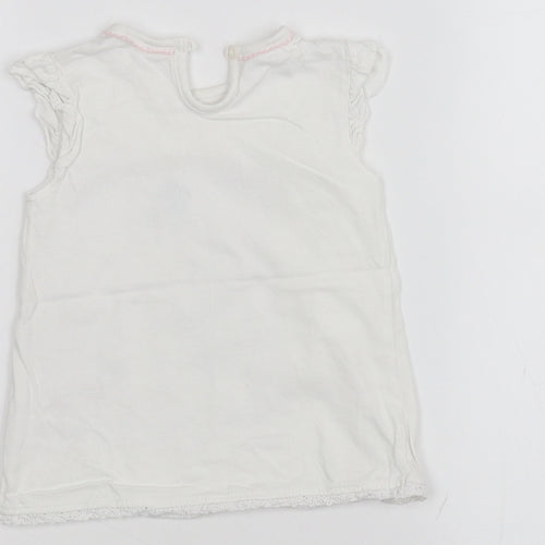 George Baby White   Basic T-Shirt Size 9-12 Months