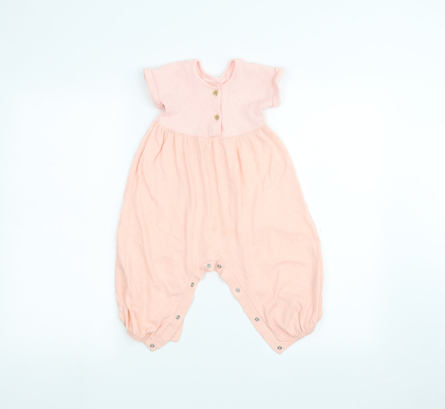 George Baby Pink   Coverall One-Piece Size 12-18 Months