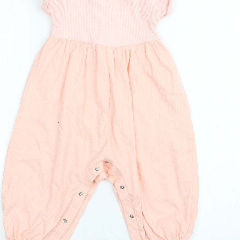 George Baby Pink   Coverall One-Piece Size 12-18 Months
