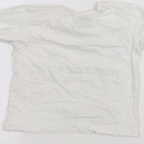 Matalan Boys White   Basic T-Shirt Size 2-3 Years