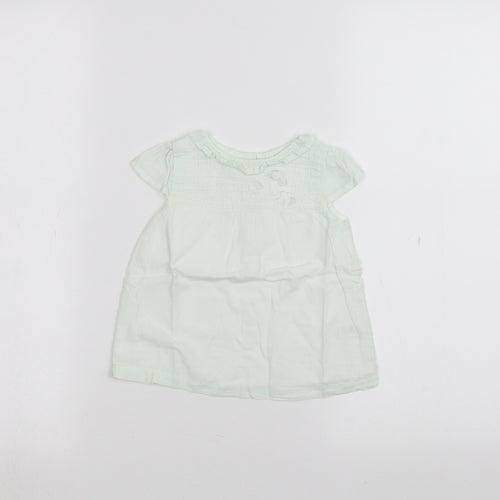 TU Baby Green   Basic T-Shirt Size 6-9 Months