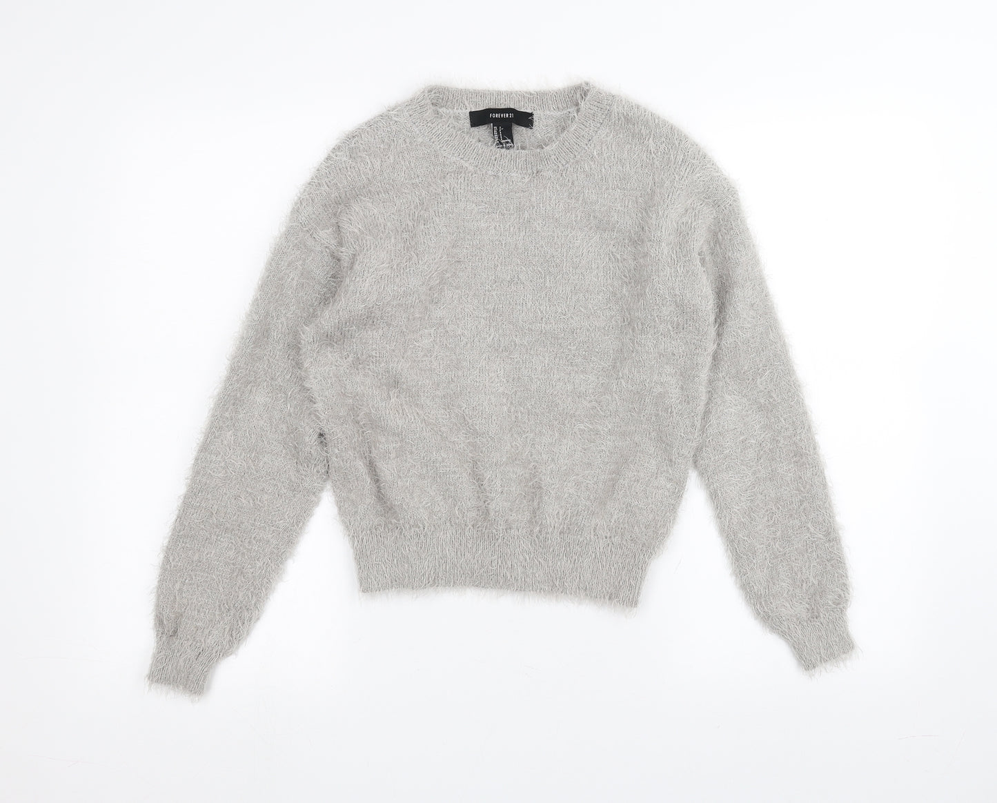 FOREVER 21 Womens Grey   Pullover Jumper Size S
