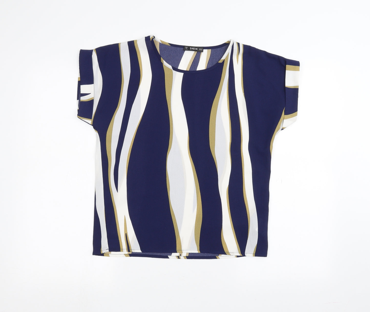 SheIn Womens Blue   Basic T-Shirt Size XS