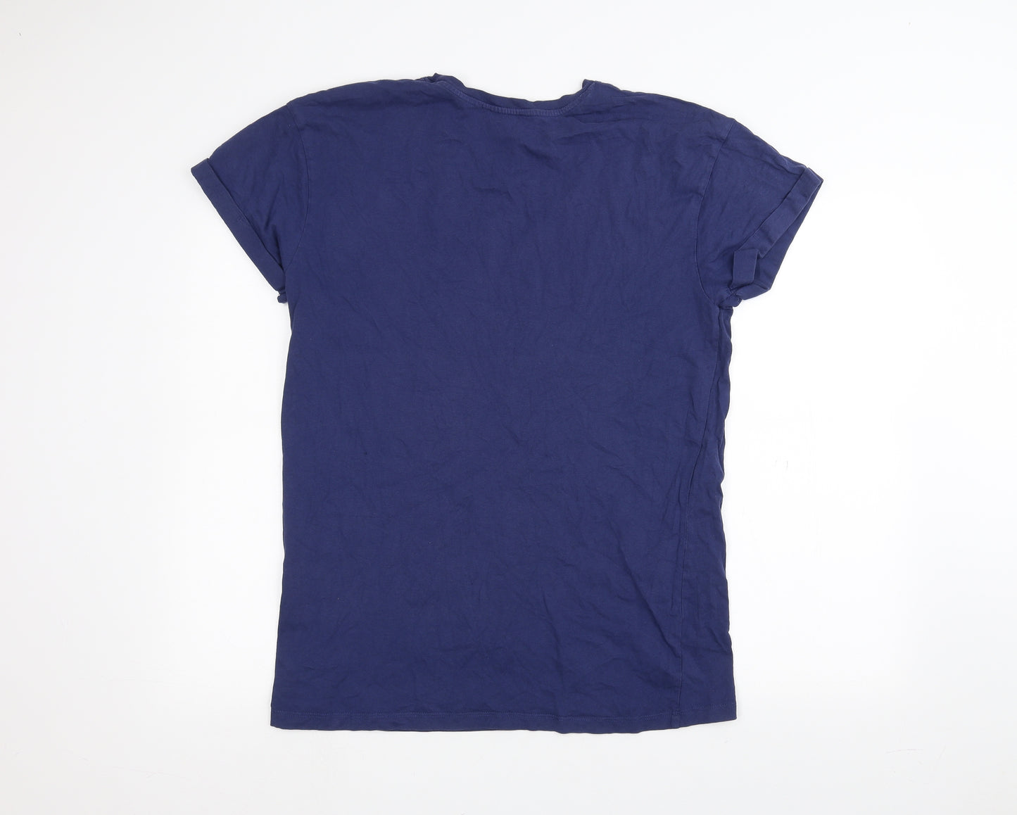 New Look Mens Blue    T-Shirt Size L