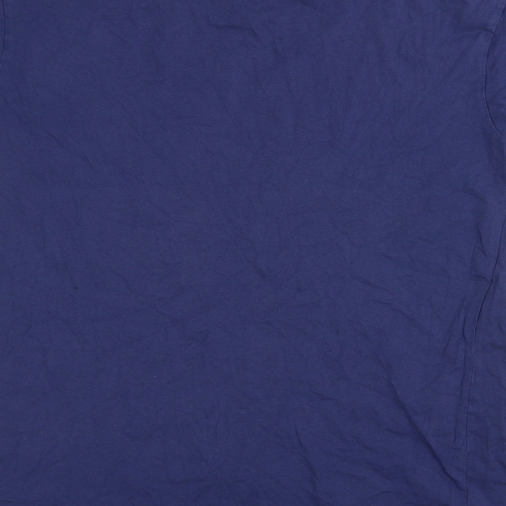 New Look Mens Blue    T-Shirt Size L