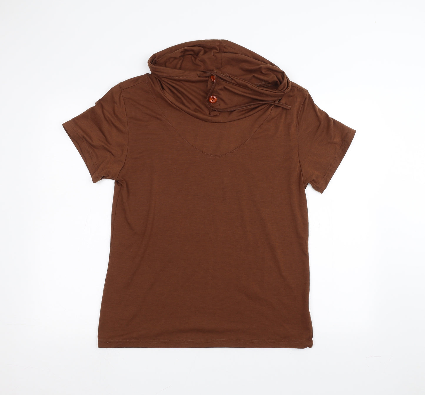 Preworn Mens Brown    T-Shirt Size 2XL
