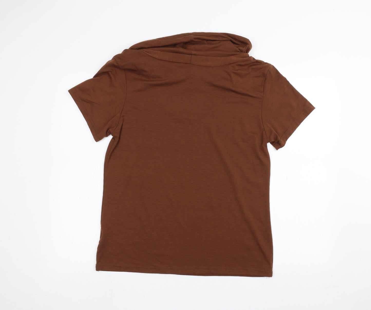 Preworn Mens Brown    T-Shirt Size 2XL