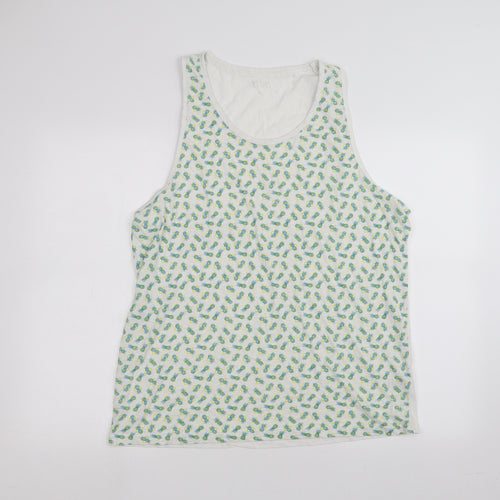 ACW 85 Womens White   Basic Tank Size XL