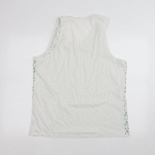 ACW 85 Womens White   Basic Tank Size XL