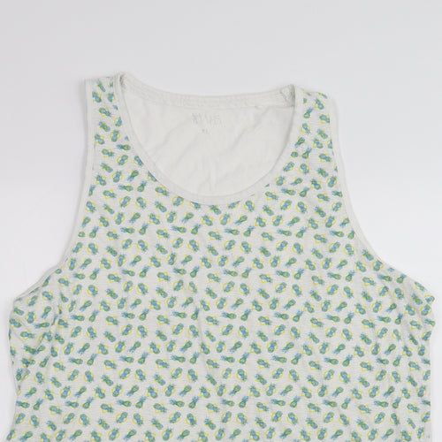 ACW 85 Womens White   Basic Tank Size XL