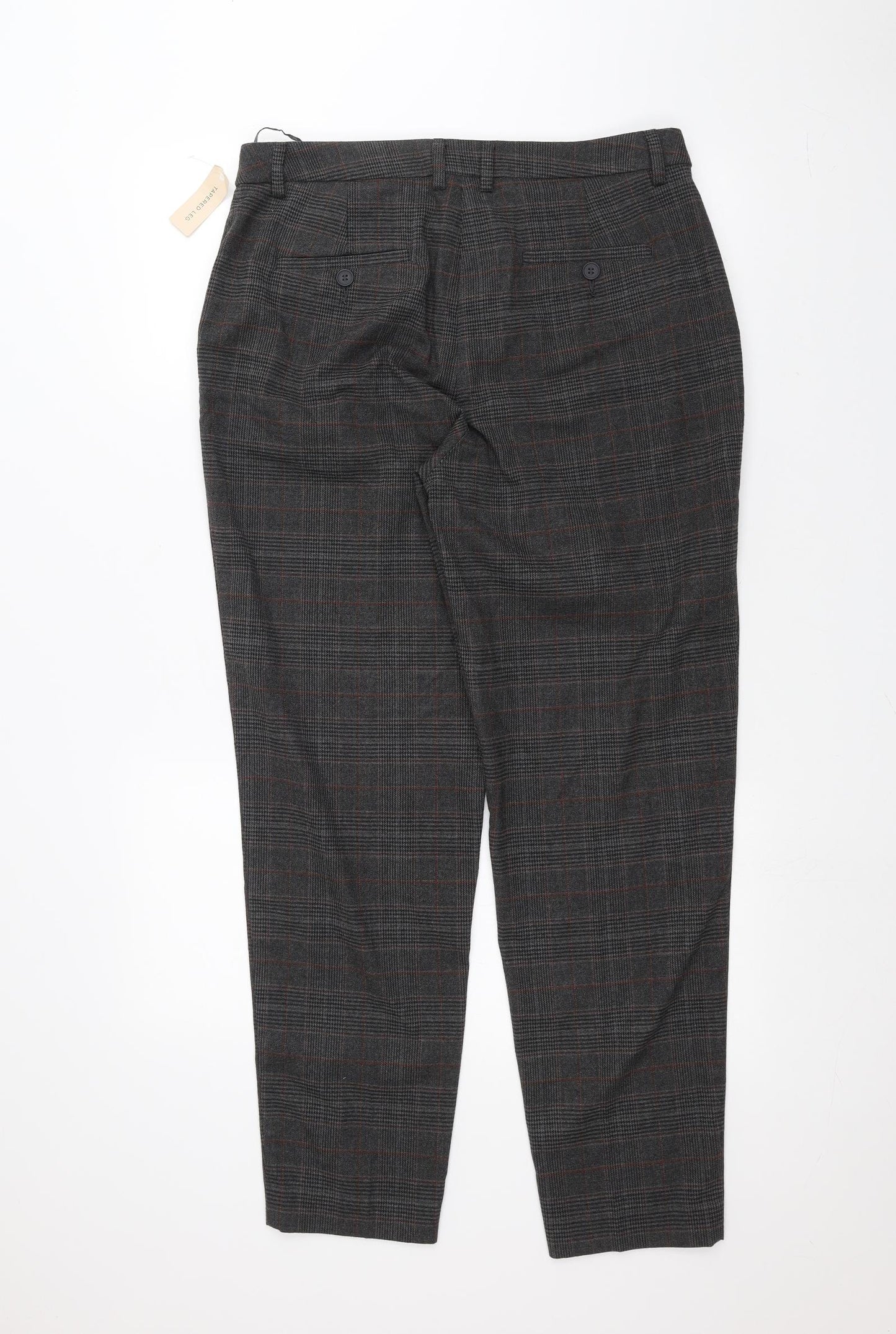 TU Womens Brown   Trousers  Size 14 L26 in
