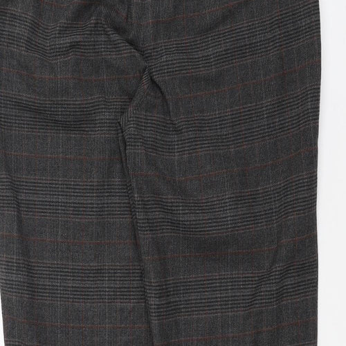 TU Womens Brown   Trousers  Size 14 L26 in