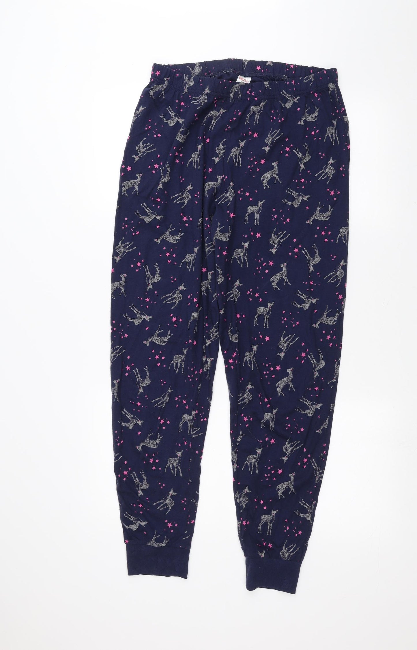 Nutmeg Womens Blue   Trousers  Size 12 L28 in