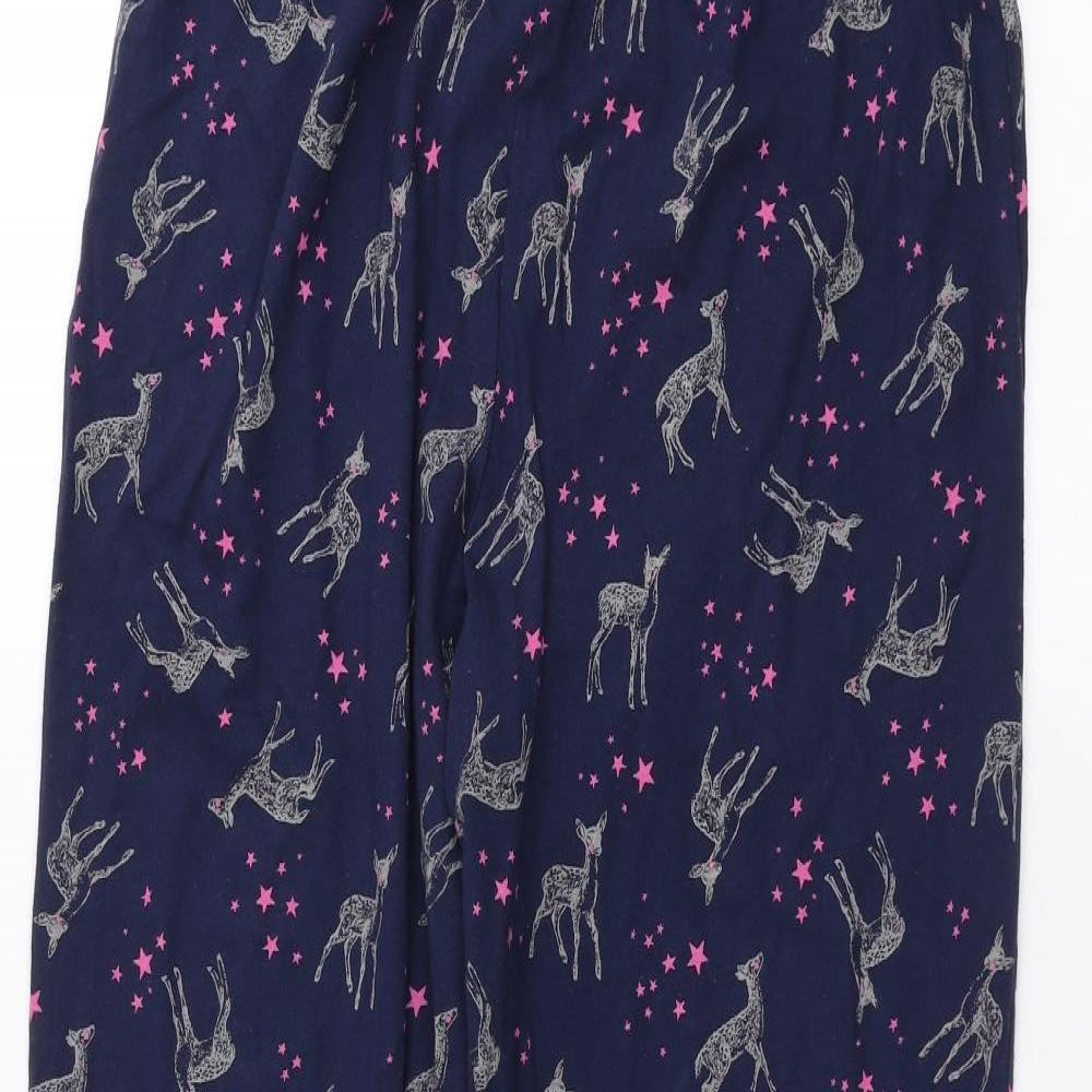 Nutmeg Womens Blue   Trousers  Size 12 L28 in