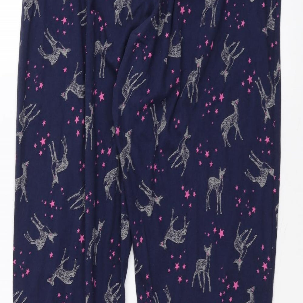 Nutmeg Womens Blue   Trousers  Size 12 L28 in
