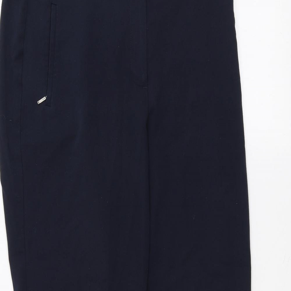 Marks and Spencer Womens Blue   Trousers  Size 12 L26 in