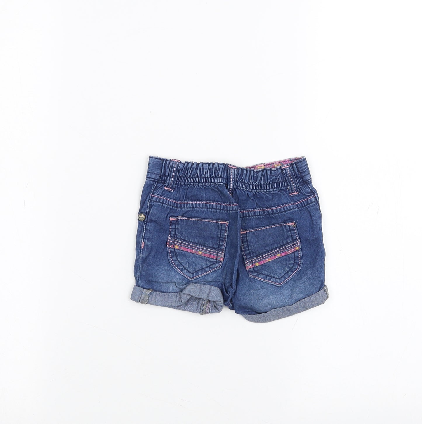 Mothercare Baby Blue   Cropped Jeans Size 6-9 Months