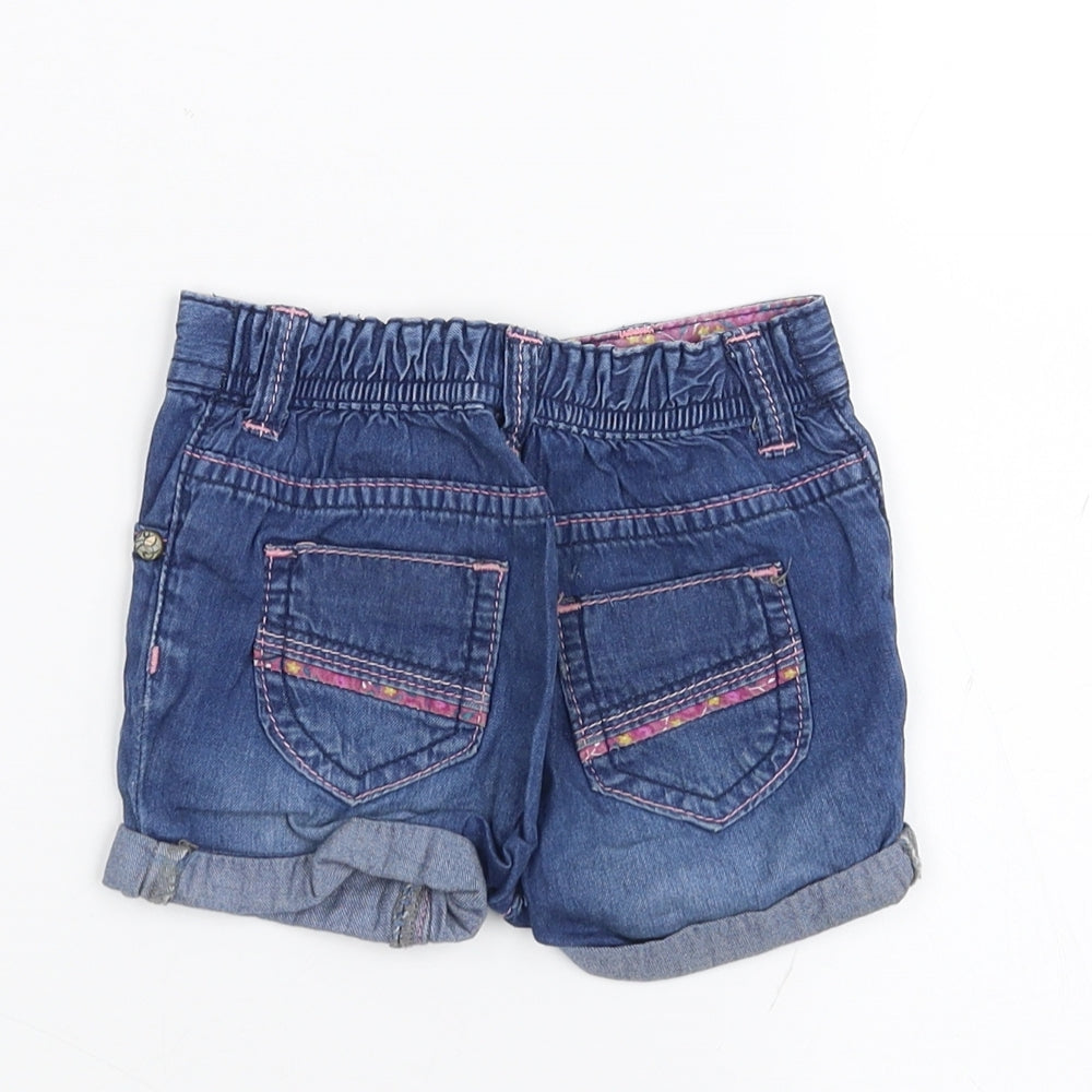 Mothercare Baby Blue   Cropped Jeans Size 6-9 Months