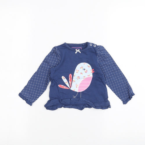 TU Baby Blue   Basic T-Shirt Size 6-9 Months