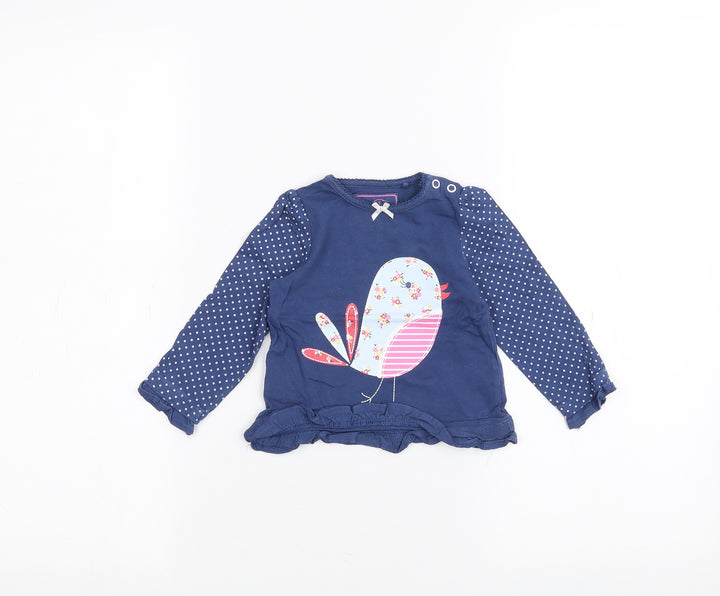 TU Baby Blue Basic T-Shirt Size 6-9 Months