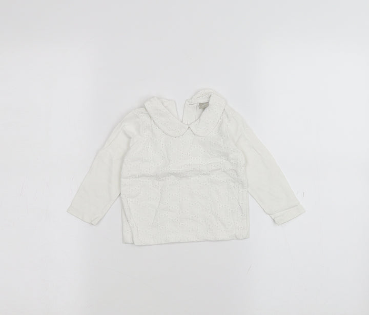 TU Baby White   Basic T-Shirt Size 6-9 Months