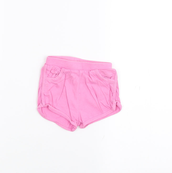 Matalan Baby Pink   Cropped Trousers Size 6-9 Months