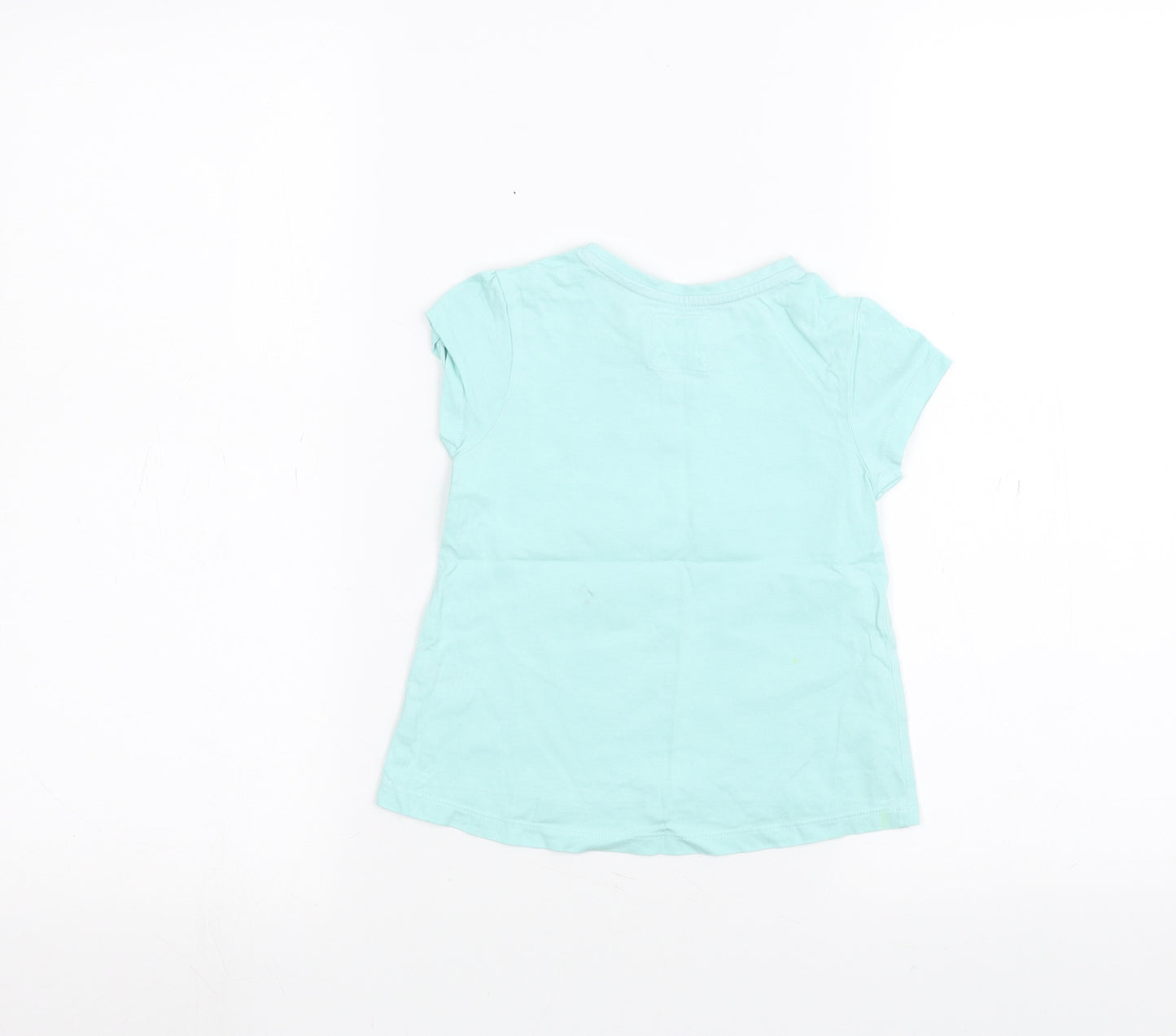 TU Boys Green   Basic T-Shirt Size 2-3 Years