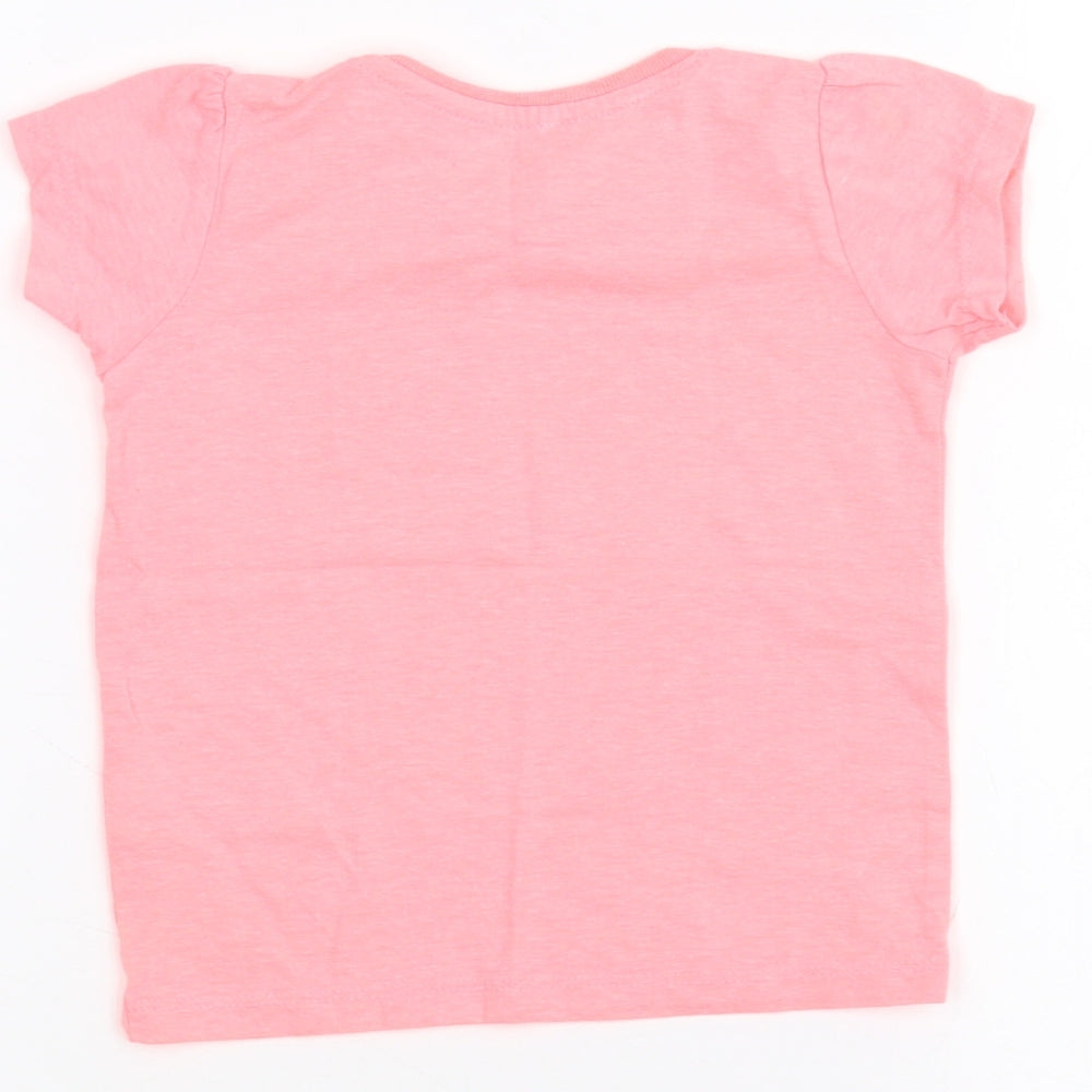Young Dimension Baby Pink   Basic T-Shirt Size 18-24 Months