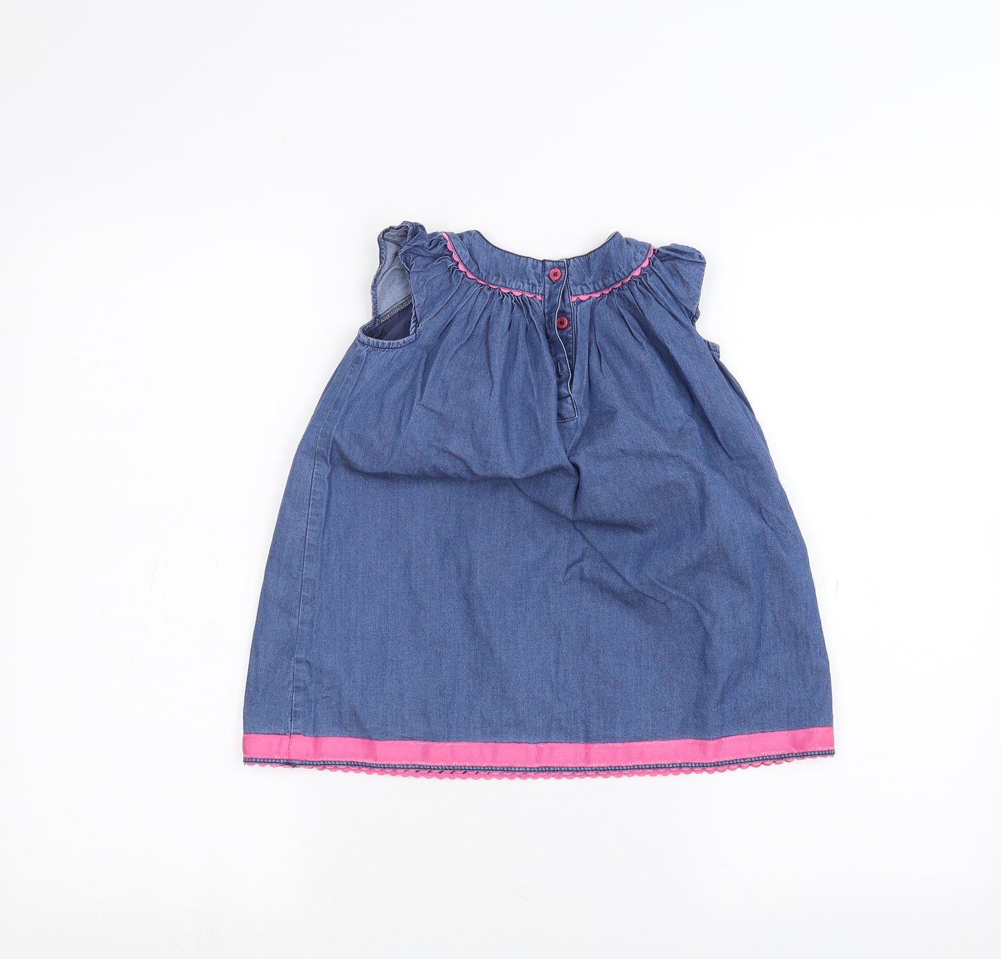Marks and Spencer Girls Blue   A-Line  Size 2-3 Years