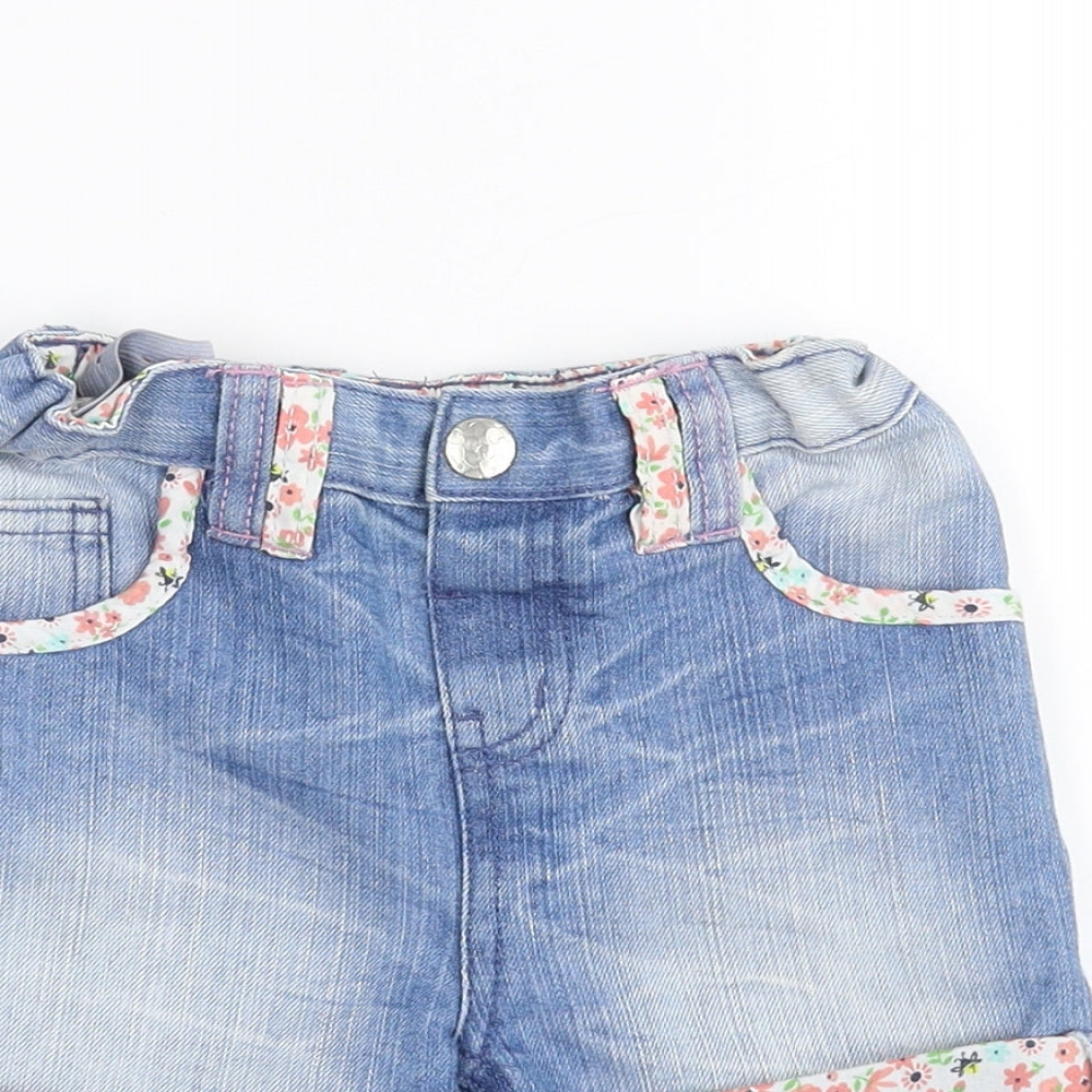Young Dimension Baby Blue   Cropped Jeans Size 24 Months