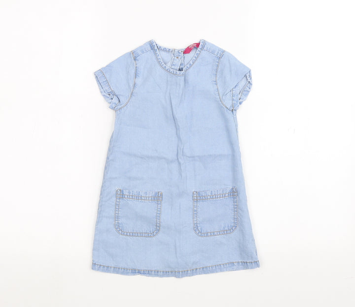 Young Dimension Girls Blue A-Line Size 2-3 Years