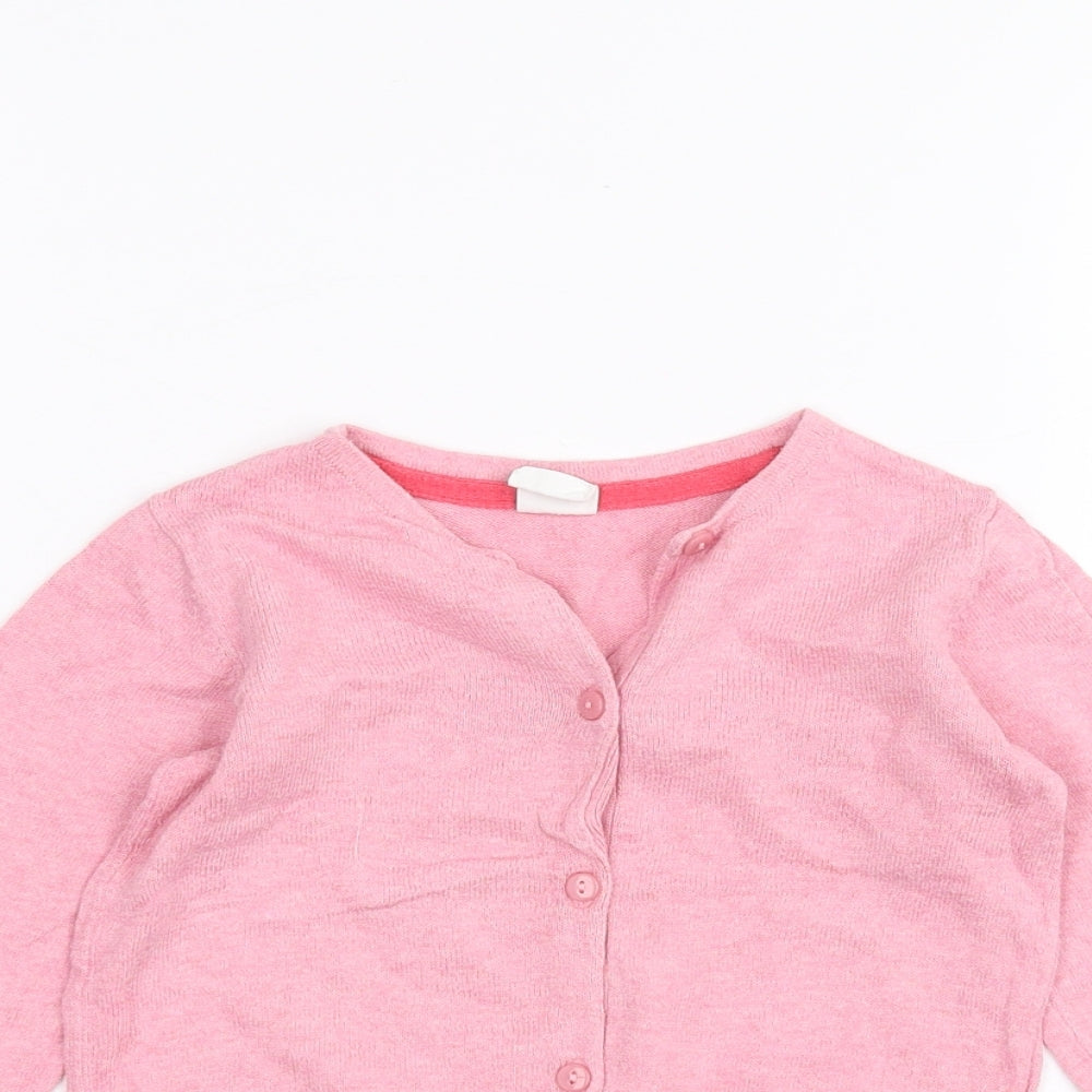 H&M Baby Pink   Cardigan Jumper Size 12-18 Months